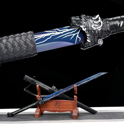 blue sword