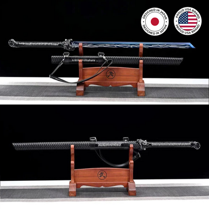 blue sword