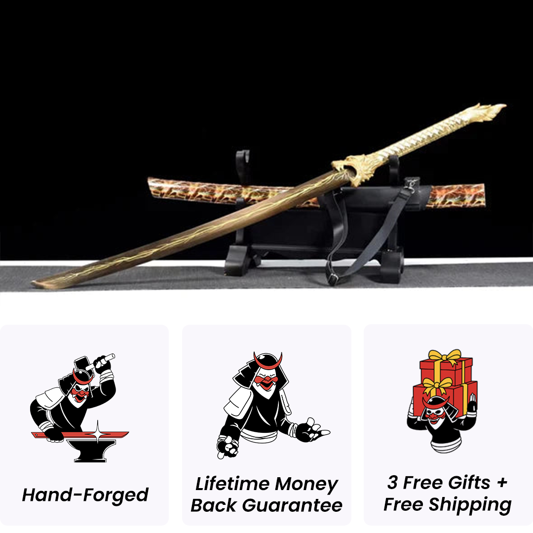 gold sword
