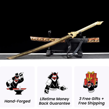gold sword