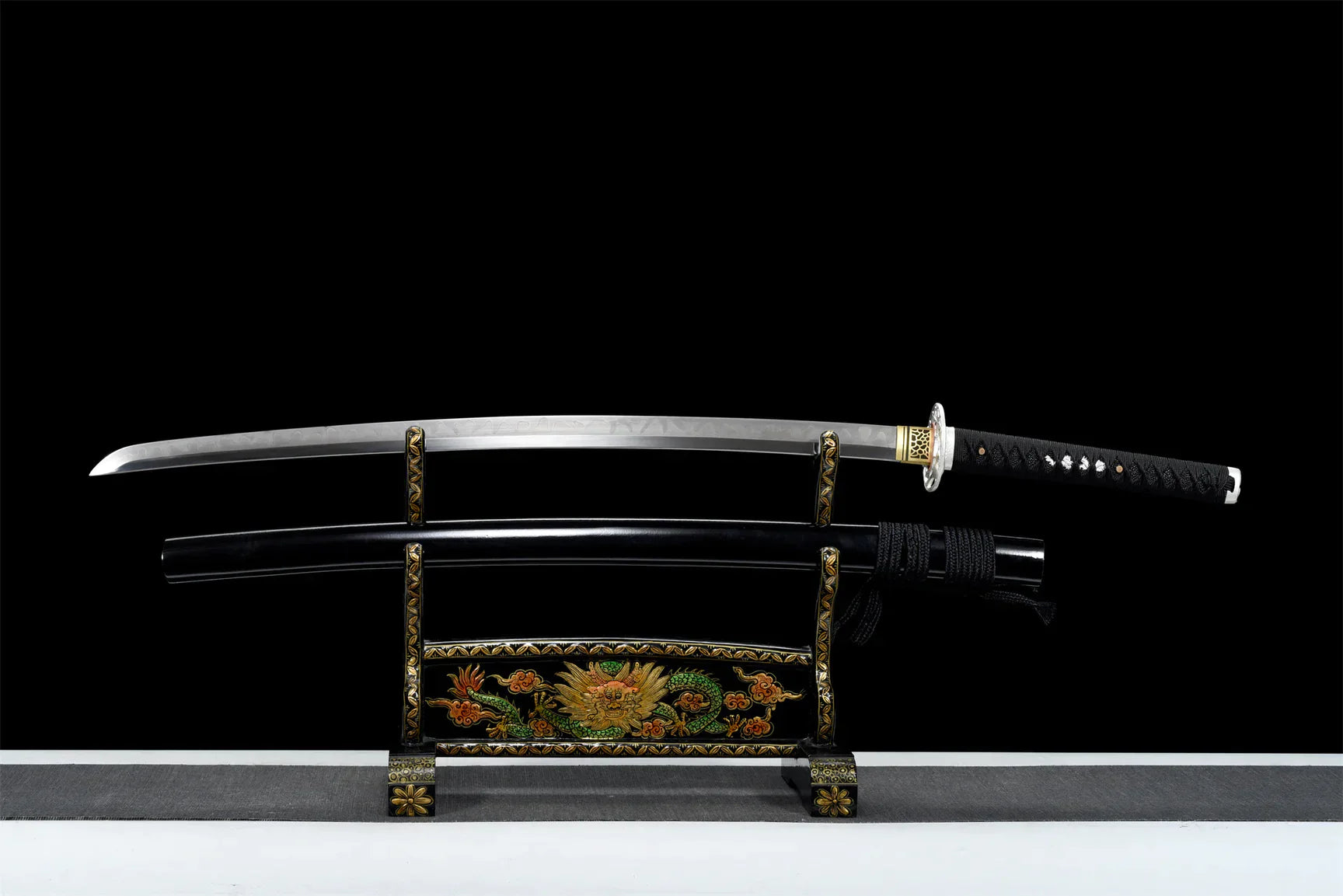 Epee-Prunier-Acier-T10-Hamon-Veritable