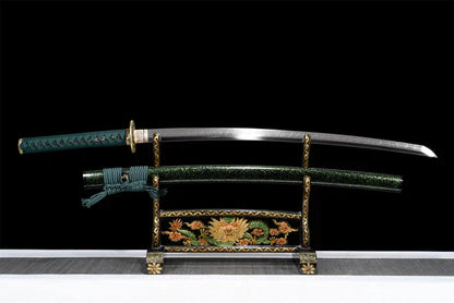 Katana-Cheval-de-Guerre-Acier-T10-Hamon-Veritable