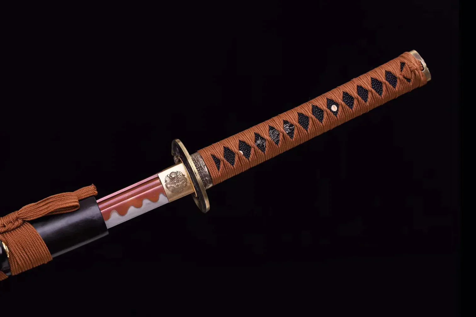 Katana-Dragon-Phoenix-Acier-Ressort