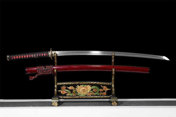 Sabre-Hannya-Oni-Acier-T10-Hamon-Veritable