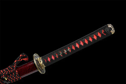 Tsuka-Hannya-Oni-Acier-T10-Hamon-Veritable