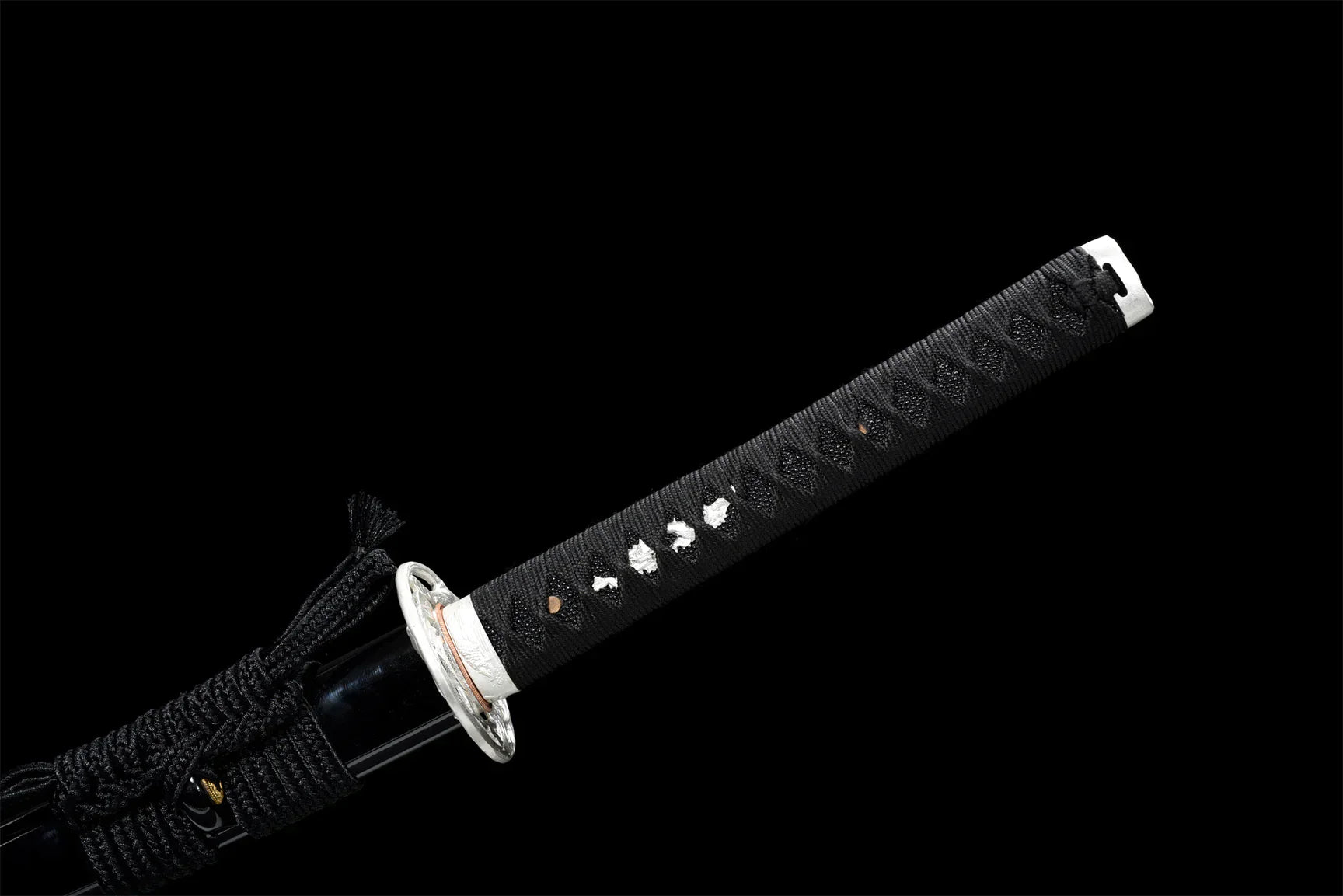 Tsuka-Prunier-Acier-T10-Hamon-Veritable